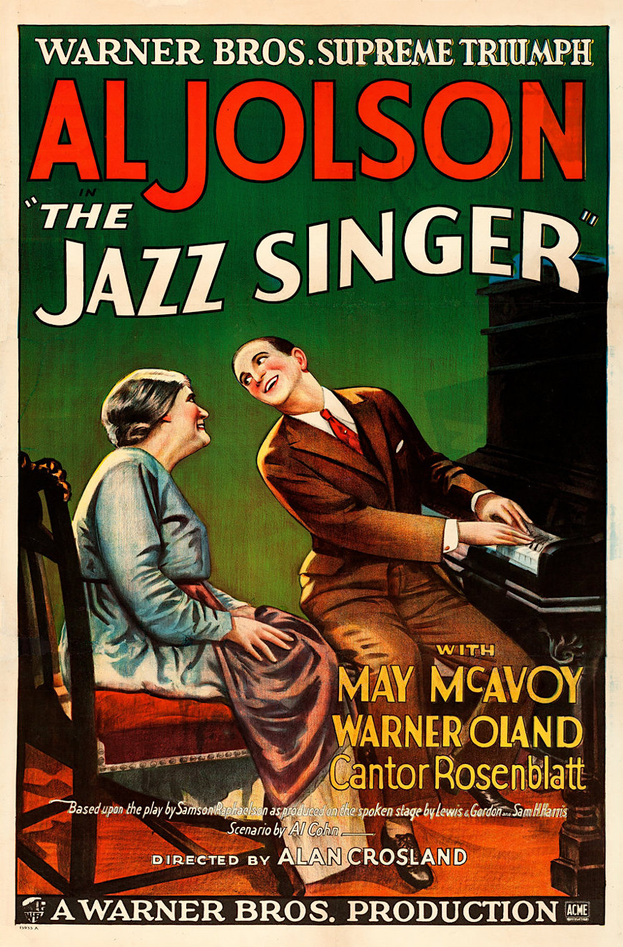 The Jazz Singer afişi, 1927